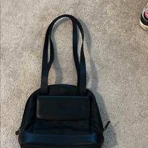 Gucci Black Leather Tote Bag